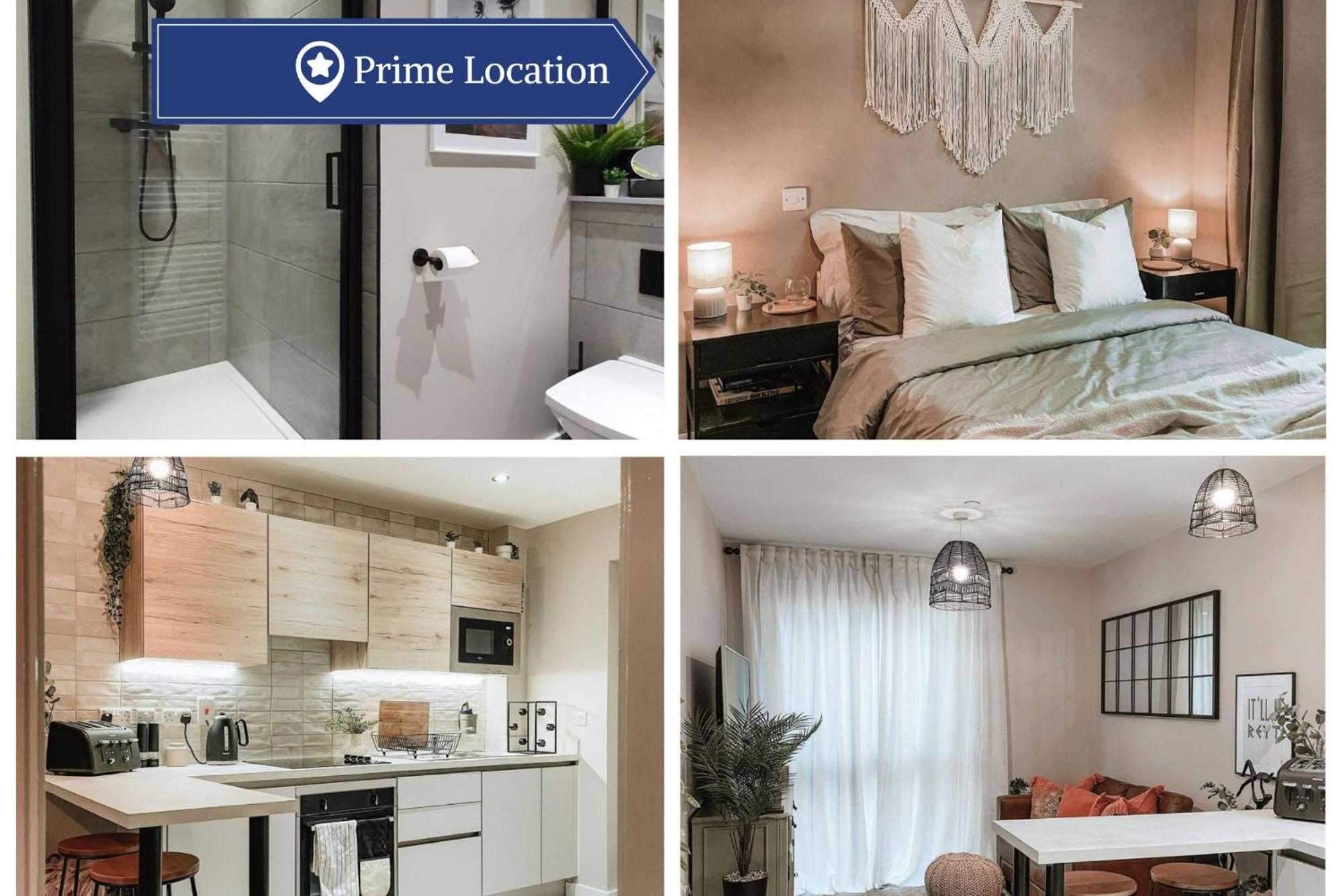 Stylish 1Bed Apartment In Sheffield Cc Bagian luar foto